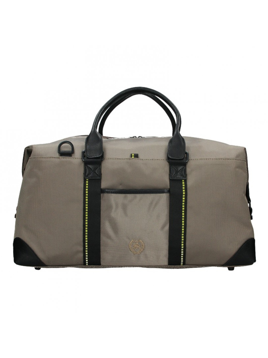 Pánská cestovní taška Lerros Michael – béžovo-černá